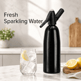 thumbnail image 4 of Portable Soda Maker and Sparkling Water Machine, Aluminum & PC, Home and Outdoor Use, Silver Compact Carbonation Device for DIY Fizzy Drinks, 4 of 7
