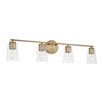 Capital Lighting 148641-537 Portman 4 Light 36" Wide Vanity Light - Brass