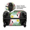 thumbnail image 4 of Fotbe Tropical Flamingo Luggage Cover Protector,Suitcase Protector,Scratch and Dirt Resistant,Fits 18-32 Inch Luggage-Large, 4 of 9
