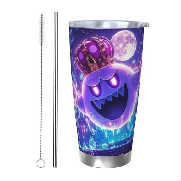 Gastly Insulated Tumbler Stainless Steel Coffee Mug Vacuum Double Wall Thermal Travel Cup 20 oz