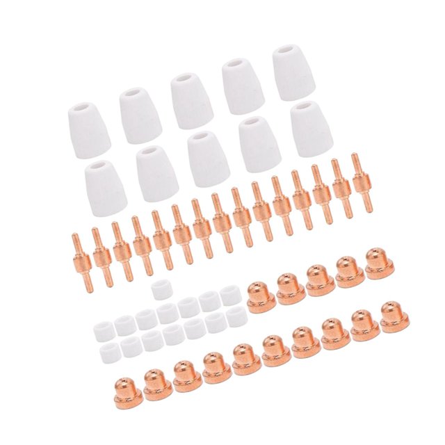 keepw -40 Tips Set Precision Torch Parts for CUT40 CUT50 55 Pcs 1Set