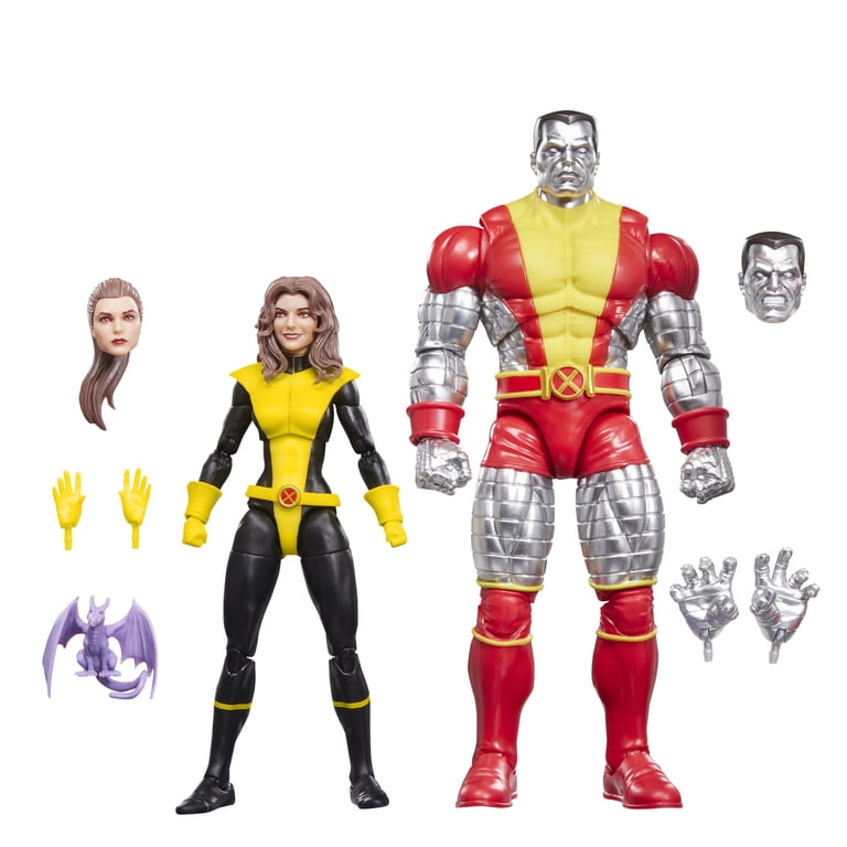 Marvel Legends Series X-Men Kitty Pryde & Marvel's Colossus, Two 6