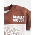 thumbnail image 2 of Mickey Mouse Baby Boys Graphic Tee and Matching Shorts Set, 2-Piece, Sizes 0/3M-24M, 2 of 3