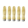 thumbnail image 4 of Minkissy 5Set Wooden Handle for File Ergonomic Khaki Hand Tools Planers Woodworking, 4 of 8