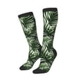 thumbnail image 2 of Easygdp Tropical Palm Leaves1 Soccer Socks Sport Knee High Socks Calf Compression Athletic Socks for Men and Women, 2 of 9
