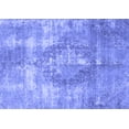 thumbnail image 1 of Ahgly Company Machine Washable Indoor Rectangle Persian Blue Traditional Area Rugs, 2' x 4', 1 of 4