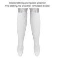 thumbnail image 3 of 1 Paire de Chaussettes d'Escrime Blanches, Sport Coton Épaissi Unisexe Bas de Protection Épée Sabre et Feuille Femmes Hommes, Compression pour Course Infirmière Oedème Diabétique Varices, 3 of 7