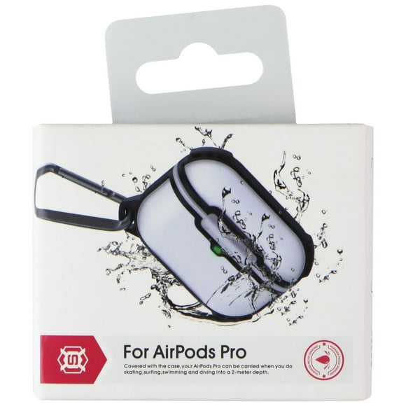 ShellBox Case for Apple AirPods Pro - Black / Clear