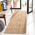 thumbnail image 2 of SAFAVIEH Natural Fiber Aliah Solid Runner Rug, Beige, 2'3" x 13', 2 of 7