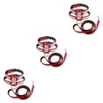 thumbnail image 2 of Methold Arnés para mascotas Correas extraíbles de servicio pesado ajustables Actividad al aire libre Caminar Correa para el pecho Accesorios rojo L 3piezas, 2 of 6