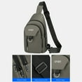 thumbnail image 4 of RKSTN Storage and Organization Strap Bag Crossbody Backpack Men Ladies Strap Backpack Hiking Backpack Multipurpose Messenger Chest Bag Storage Bins, 4 of 7