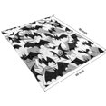 thumbnail image 4 of Black and Gray Halloween Bats Blanket,Comfortable Soft Lamb Wool Throw Blanket,All Season,Warm Lightweight Blankets for Sofa Bed Couch Living Room Chair,60"x80", 4 of 4