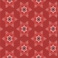 thumbnail image 1 of Ahgly Company Tapis d'Intérieur Lavable en Machine Carré Rouge, 8 Pieds Carré, 1 of 7