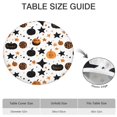 thumbnail image 6 of Halloween Pumpkin Star Pattern Round Fitted Tablecloth with Elastic Edge,Dining Table Cover Waterproof,Outdoor Round Tablecloth for Camping,Dining,Indoor and Outdoor, 6 of 7