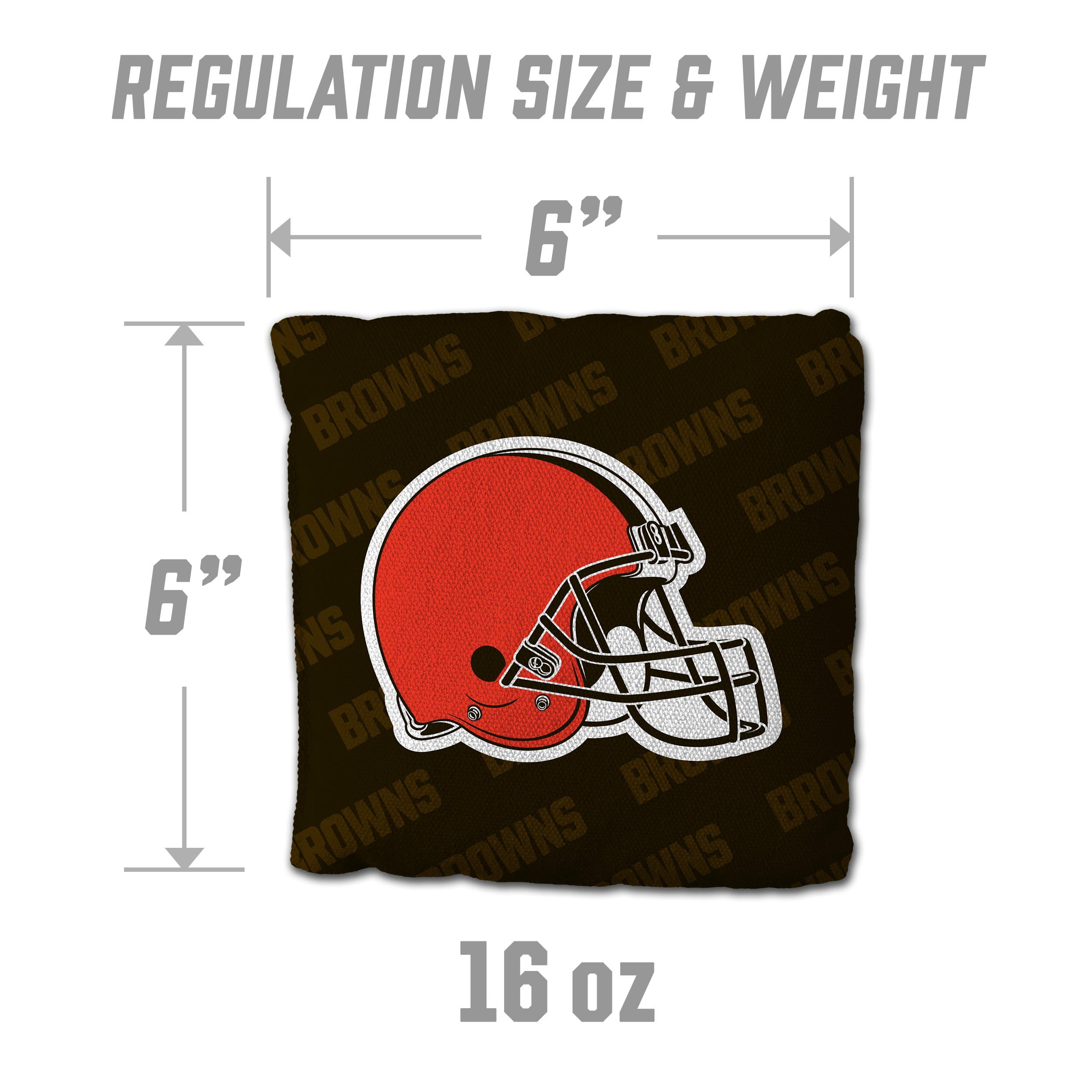 NFL Cleveland Browns Cornhole Bags - 4PK - Brown