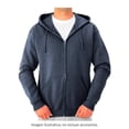 thumbnail image 2 of Sudadera Fruit of the Loom Talla EG con Cierre Gris Oscuro, 2 of 4