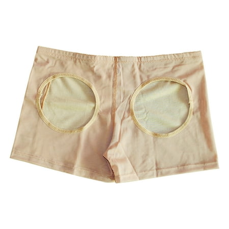 

YXGla Women Sculpting Butt-lifting Panties Seamless Mesh Butt Lifter Body Shape Briefs