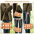 thumbnail image 4 of FORMRS Womens Shoulder Bag with Chain Strap Clutch Purse Cute Tote Handbag, Beige Geometric Circles, 4 of 7