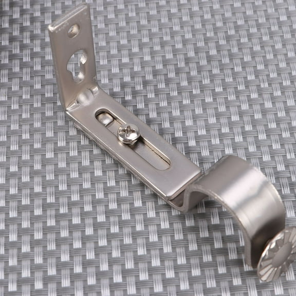 MLINS  2 Pcs Curtain Rod Bracket Hook Base for Stick Curtains