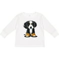 thumbnail image 3 of Inktastic Bernese Mountain Dog Boys or Girls Long Sleeve Toddler T-Shirt, 3 of 5