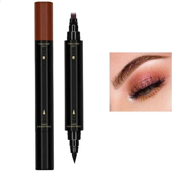 CYC Eyebrow Pencil For Marking Filling And Makeup Waterproof Durable Permanent Eyebrow Pencil Four Prong Water Eyebrow Pencil Waterproof And Durable 4ml