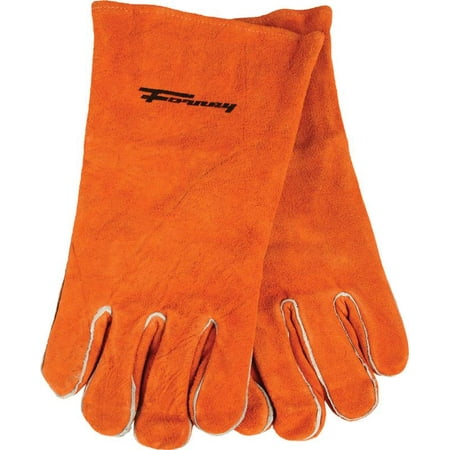 Forney 53432 Industrial Welding Gloves, Men?s, X-Large, Kevlar, Brown, Cotton Interlock Lining