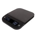 thumbnail image 3 of Electric Kitchen Food Scale English Version Peeling PC Function Waterproof Timing Flat Coffee Weighing Scale 3kg/0.1g, 3 of 16