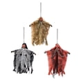 thumbnail image 5 of pdqouc 9 inch Halloween Hanging Outdoor Decorations Glowing with Chains for Halloween Home Party Indoor Outside Yard Decoration, 5 of 7