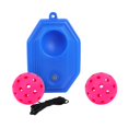 thumbnail image 2 of DYNWAVECA Pickleball Trainer with Ball and String, Pickleball Training Aid, Single Player Pickleball Trainer for Beginners, Kids, Adult , Rose Red, 2 of 9