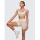 thumbnail image 3 of Bralette CRZ YOGA Softhold Sin Aros Espalda en U Mojave Tan S, 3 of 5