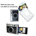 thumbnail image 3 of Epicgadget Fujifilm Instax Mini Evo Case - Crystal Hard PVC Protective Cover with Shoulder Strap Portable Carrying Case for Fujifilm instax mini Evo Instant Camera (Transparent), 3 of 5
