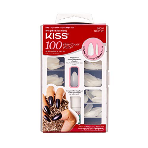 Kiss Long Stiletto Nails 100 Count