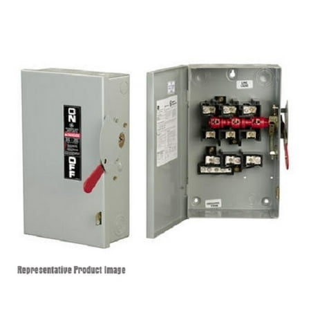 - GE - TH3363 100A 600V 3P Heavy Duty Indoor Fusible Switch