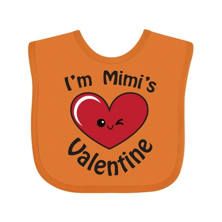 

Inktastic I m Mimi s Valentine Gift Baby Boy or Baby Girl Bib