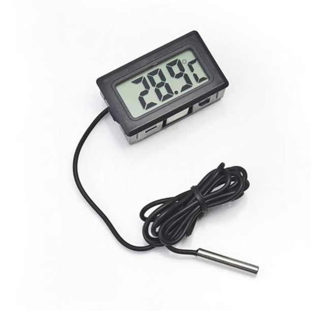 Termómetro Lcd Digital, Termómetro Para Refrigerador, Termómetro Digital, Medidor De Temperatura, Medidor De Temperatura Para Congelador Elegante, Modelado Simple, Incrustado, Resistente A La Minnieouse VI006743-00