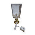 thumbnail image 3 of Lampara Veladora Vaso Cristal AGL Imagen Virgen con Foco E12, 3 of 3
