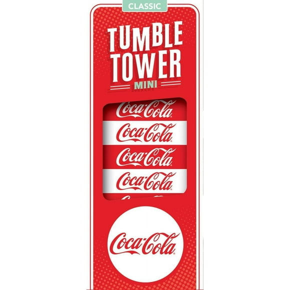 Masterpieces Puzzle Company Coca-Cola Mini Tumble Tower Game