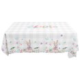 thumbnail image 1 of Nappe de Table de Fête de Pâques Chemin de Table de Printemps pour Table à Manger Fête de Pâques Banquet, 1 of 9