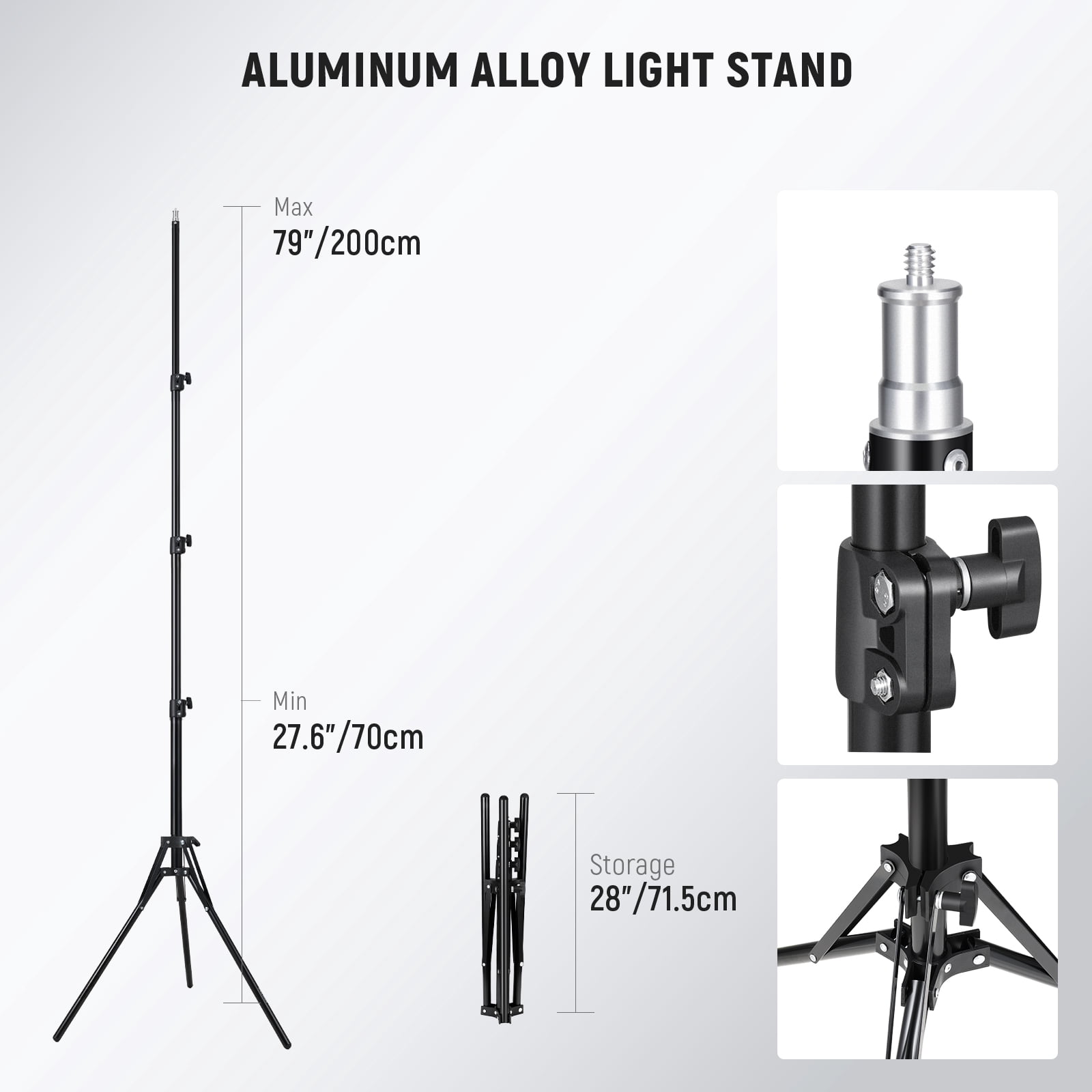 Neewer 55W 18" Ring Light Kit, 5600K Dimmable LED Ringlight Tripod Stand Phone Holder for iPhone Selfie Makeup Tattoo Studio Photo Video Recording