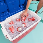 Igloo 48 QT Laguna Hard Sided Ice Chest Cooler, Red White & Blue