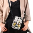 thumbnail image 4 of HELLHERO Cow Pattern Double Layer Sling Bag for Women, Casual Travel, 4 of 7
