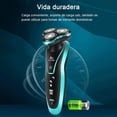 thumbnail image 4 of Afeitadora Eléctrica Rasuradora Recargable Rotativa Azul Multifuncional para Hombre, 4 of 7