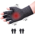 thumbnail image 1 of Talla M - Gris 2 Pares de Guantes de Compresión para Artritis - Alivio del Dolor de Tendinitis de Muñeca - Guantes para Juegos - para Hombres y Mujeres, 1 of 5