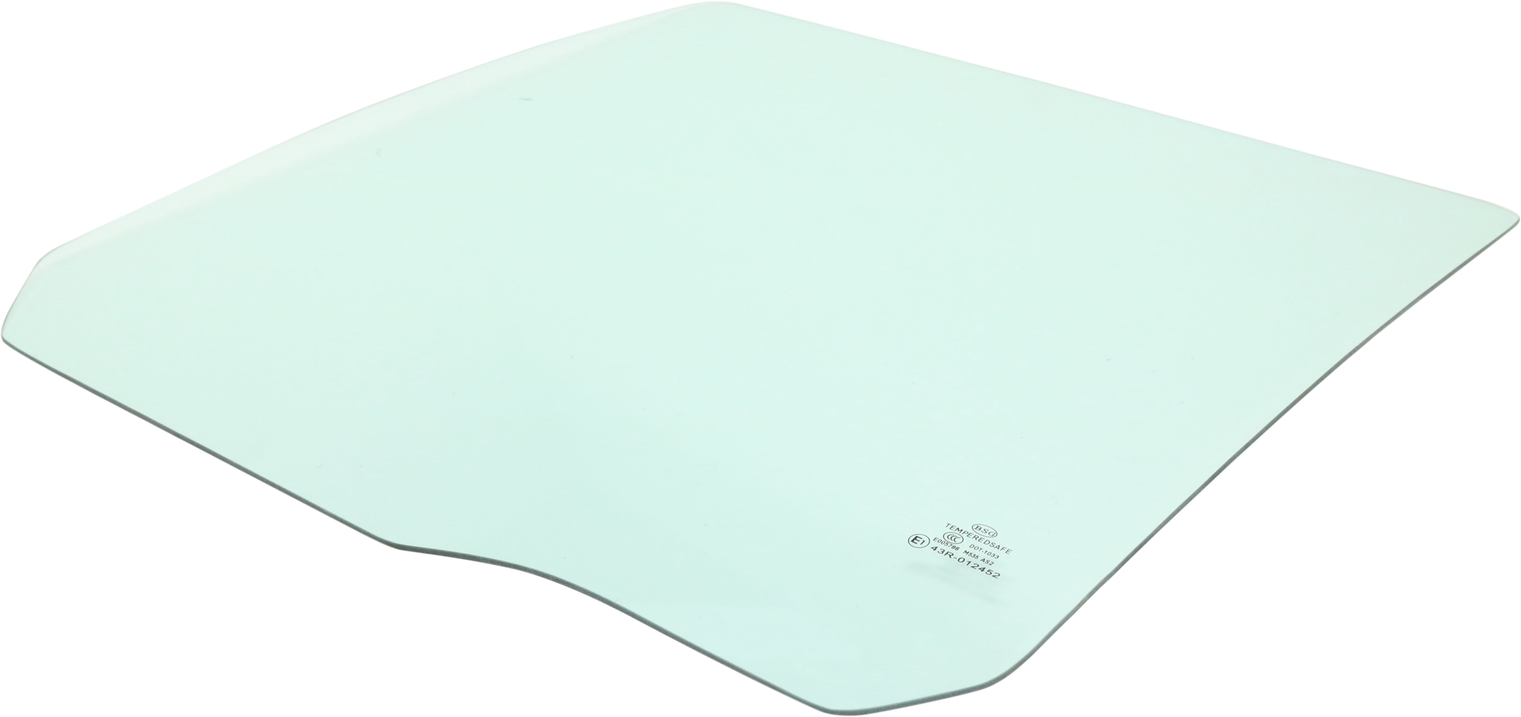 Door Glass Compatible with 1997-2001 Honda CR-V Rear, Left Driver Green Tint FD20128 GTNN