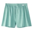 thumbnail image 4 of Men's Soft Cotton Boxer Shorts, Breathable Loose Fit Underwear, Comfortable Casual Sleep Shorts with Elastic Waist, No Ride-Up, Size L-4XL, 4 of 6