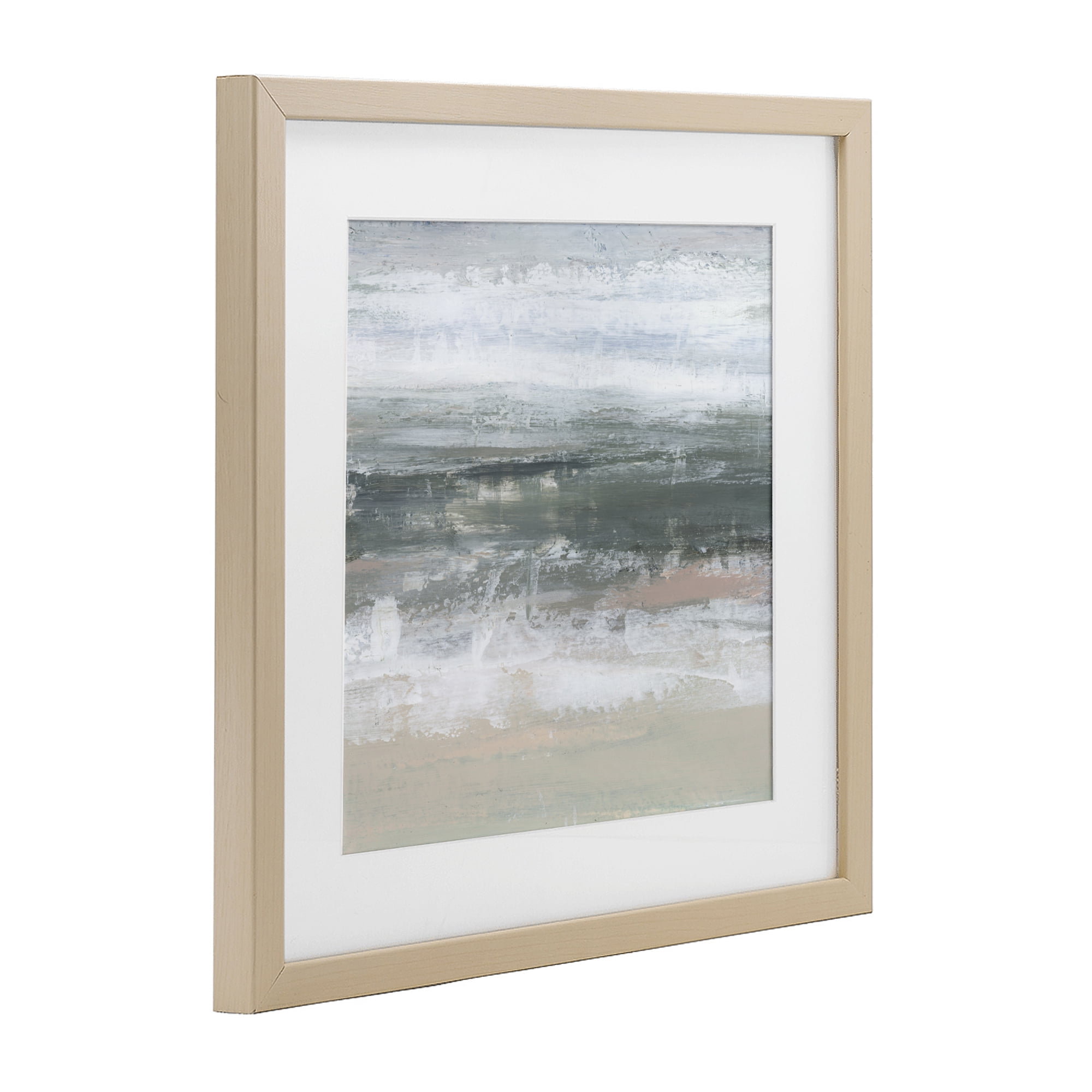 Stupell Industries Subdued Pastel Tides Birch Framed Print Under Glass, design by Ethan Harper