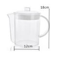 thumbnail image 5 of NUTEDOM Glass Gravy Separator with Filter Strainer 1500ml (White), 5 of 6