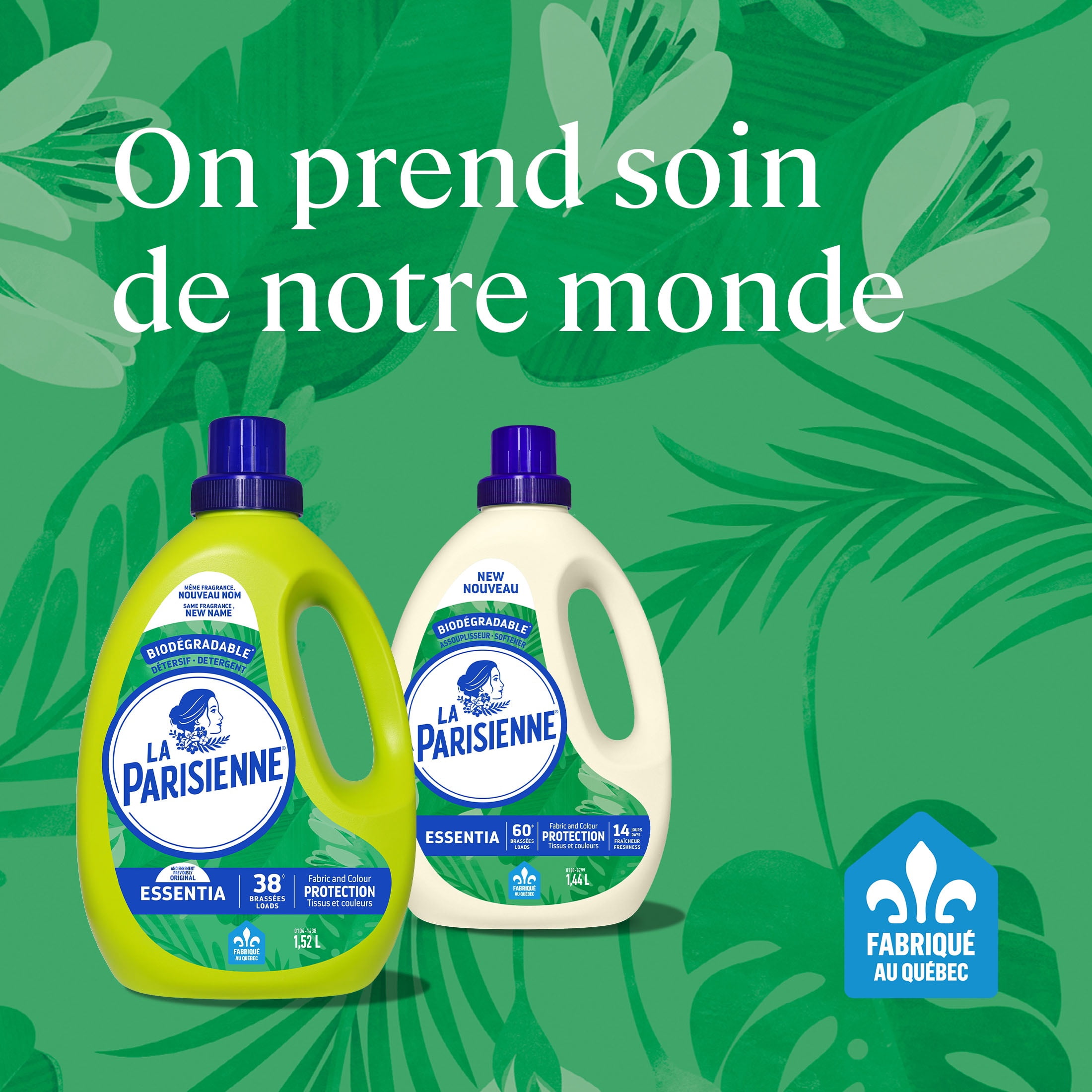 La Parisienne Fabric Softener, Essentia, 5,04L, 210 Wash Loads, Fabric Softener 210 wash loads
