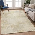 thumbnail image 6 of Addison Rugs Mayfield Premium Machine Washable Traditional Global Putty Rectangle Rug, 3' x 5', 6 of 6