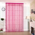 thumbnail image 2 of Spiral String Curtain Hanging Decorative Door Curtain Divider For Wedding Party Restaurant Home, 2 of 7
